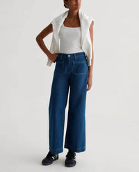 Ag Jeans - Kassie High Rise Wide Leg Crop Jean
