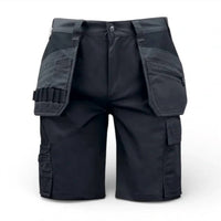 Projob Men's Holster Utility Work Shorts in black - men's shorts