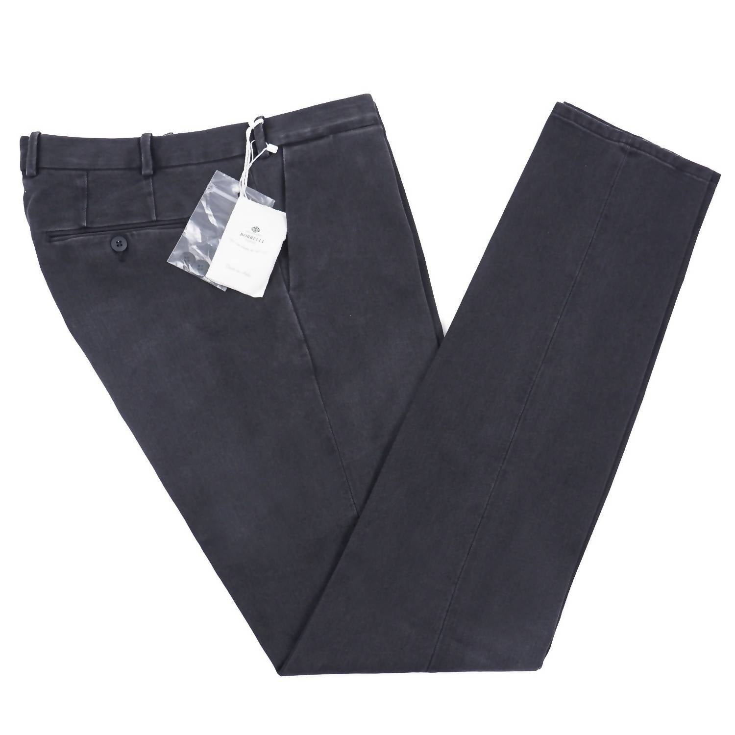 Luigi Borrelli Napoli - Men's Slim-fit Denim Chinos