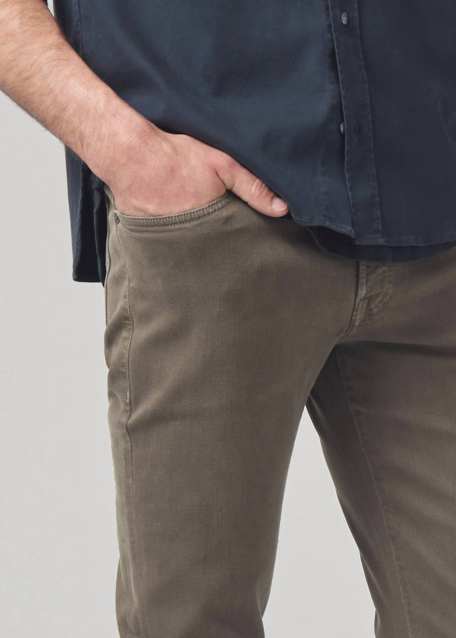 Citizens of Humanity Gage Slim Straight Jeans in stretch twill froth - men's jeans - view 4