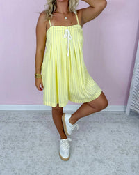 Wishlist - Daisy Stripe Sky Romper