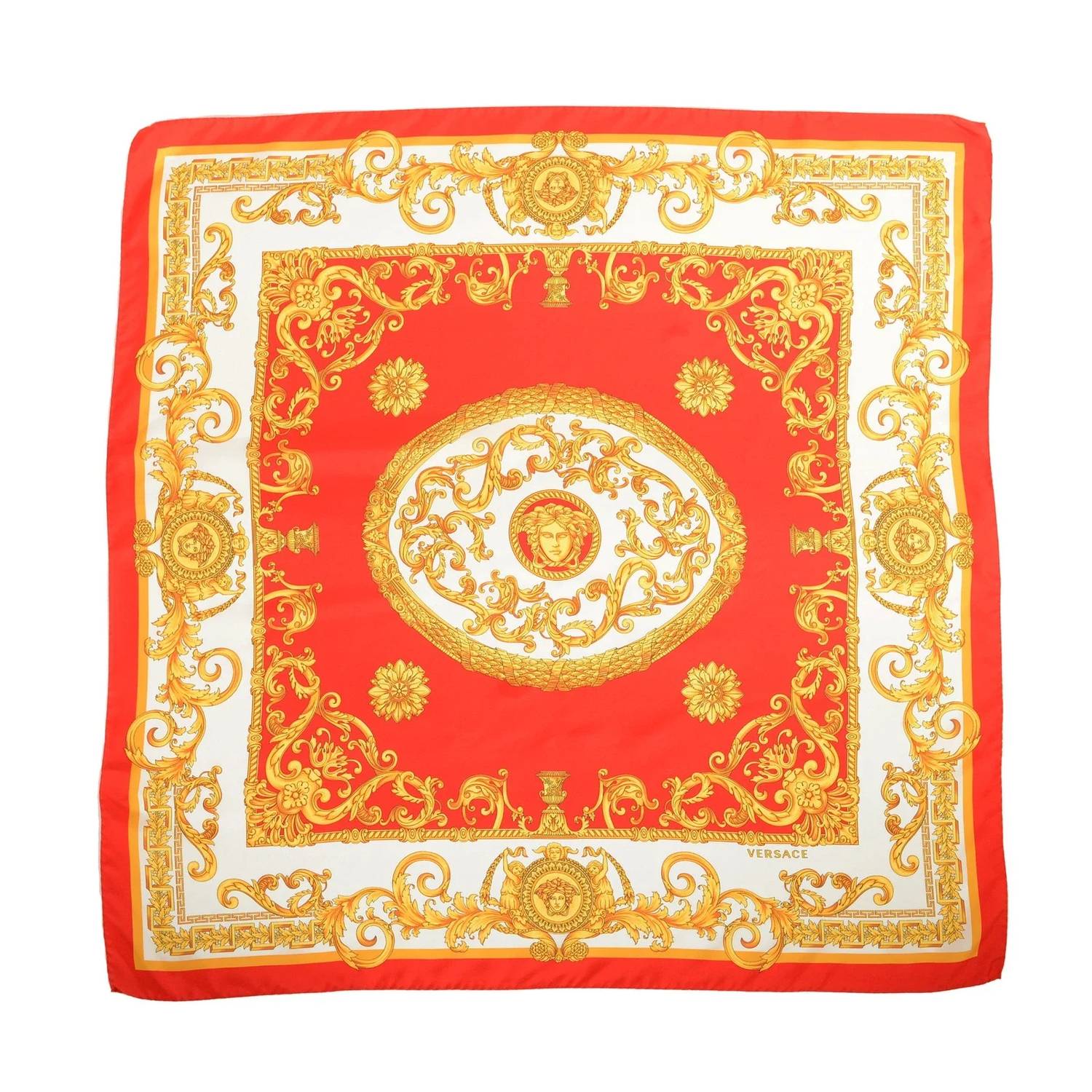 Versace - Women's Baroque-inspired Silk Scarf