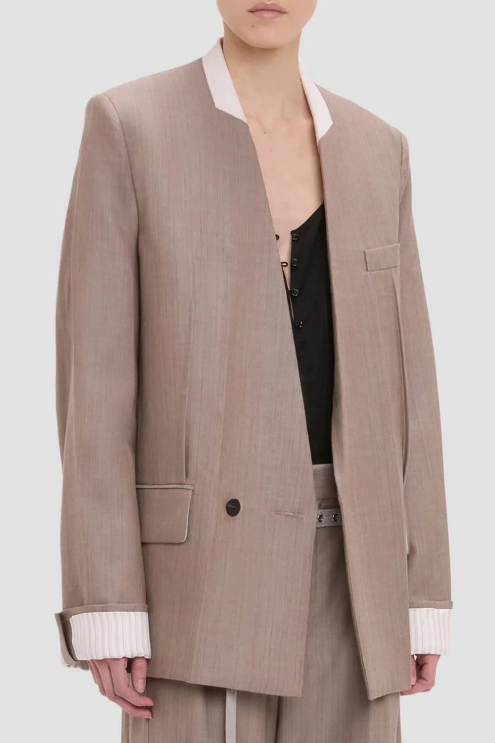 Victoria Beckham - Collarless Jacket
