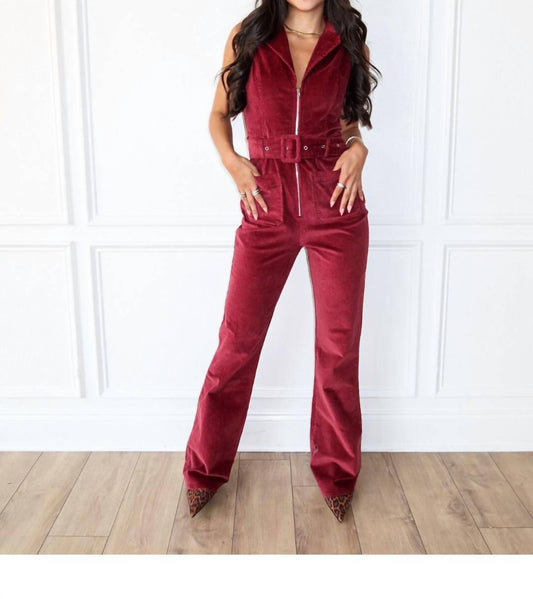 Needii - Crushed it Corduroy Jumpsuit