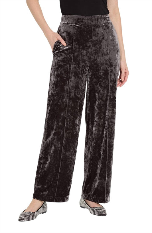 Lysse - Shay Crushed Velvet Suit Pant