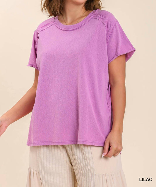 Round Neck Short Sleeve T-Shirt