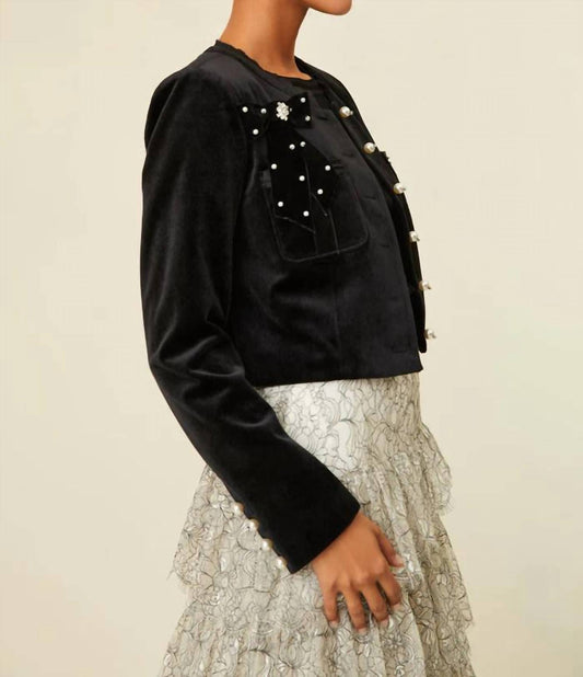 Loveshackfancy - Clarkson Crop Jacket