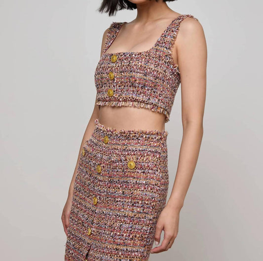 L'Agence - Maylin Tweed Top