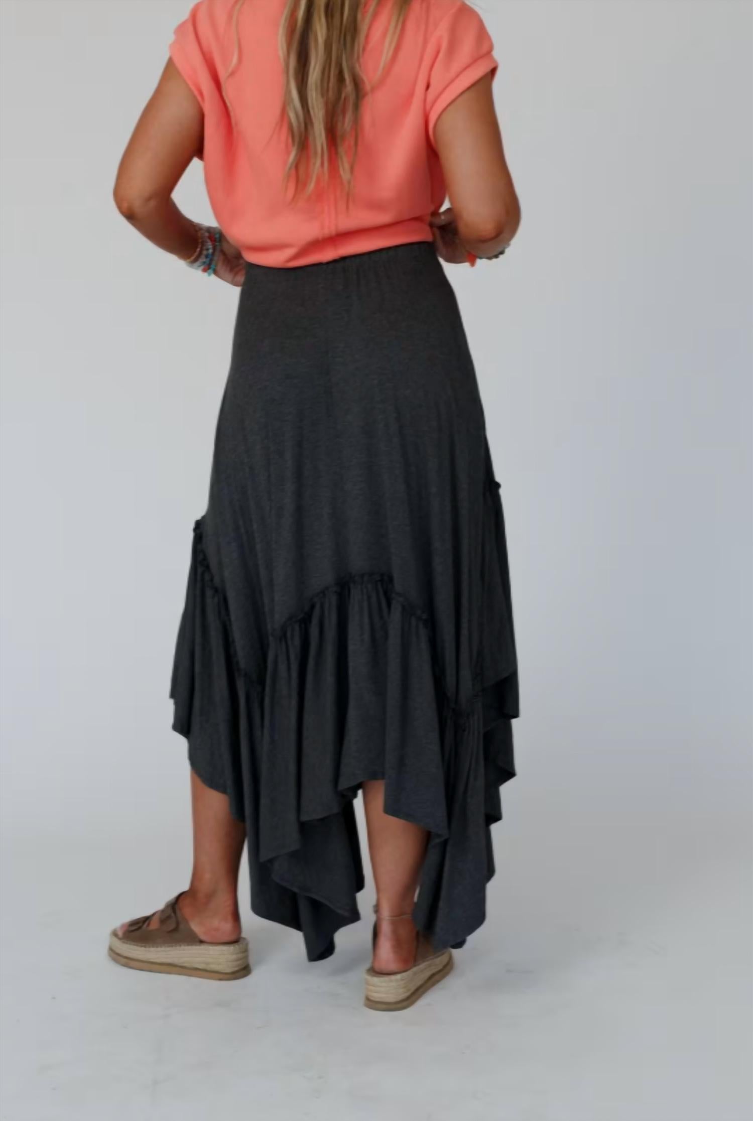 Three Bird Nest - Forever Beauty Loose Maxi Skirt