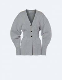 Stretch Viscose Cardigan