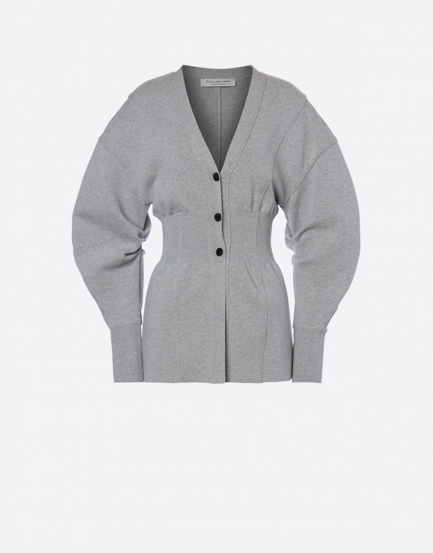 Stretch Viscose Cardigan