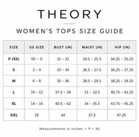 Theory - Tanelis Sleeveless Silk Georgette Top