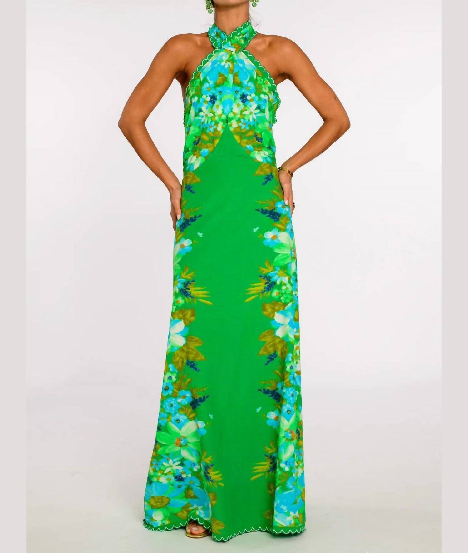 Elizabeth James The Label - Aubrey Halter Style Dress