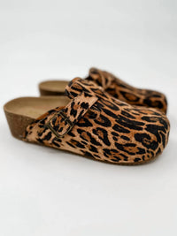 Mia - Women's Fiercely Free Faux Suede Platform Clogs