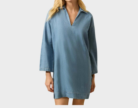 Faherty - Linen Denim Sail Away Dress