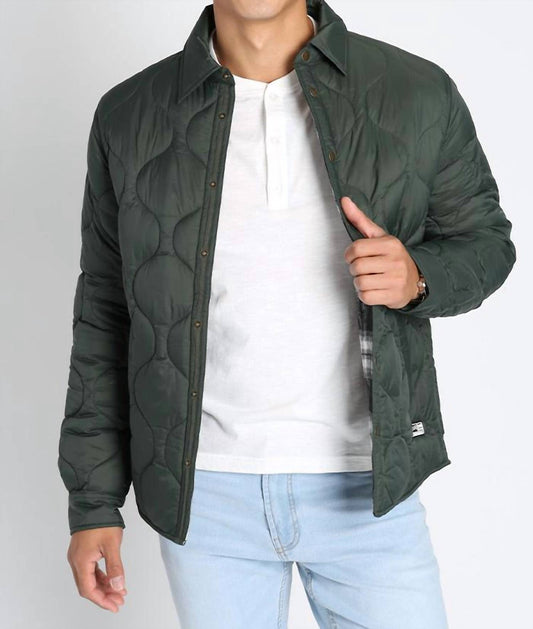 Jachs New York - Quilted Flannel Lined Puffer Jacket