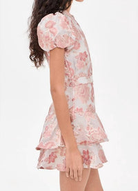 Alice + Olivia - Loryn Short Sleeve Shirt Dress