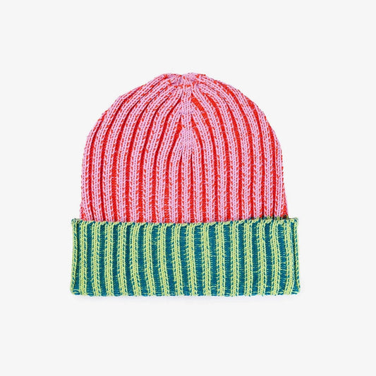 Verloop - Women's Big Stripe Beanie Hat
