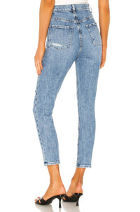 J Brand - 1212 Runway High Rise Slim Straight Jeans
