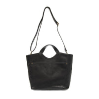 Joy Susan Women's Liz Medium Tote Bag in black - women's bag - detail view