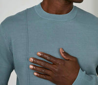 7Diamonds Railay Beach Knit Sweater in duck blue - women's sweater - view 4