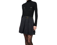 Elisabetta Franchi - Logo Embroidered Dress