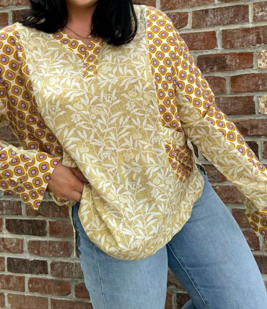 J.Nna - Billow Long Sleeve Top