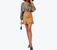 Hayden La - Emma Suede Skirt