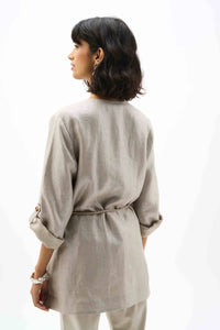 Joseph Ribkoff - Foiled Linen Jacket