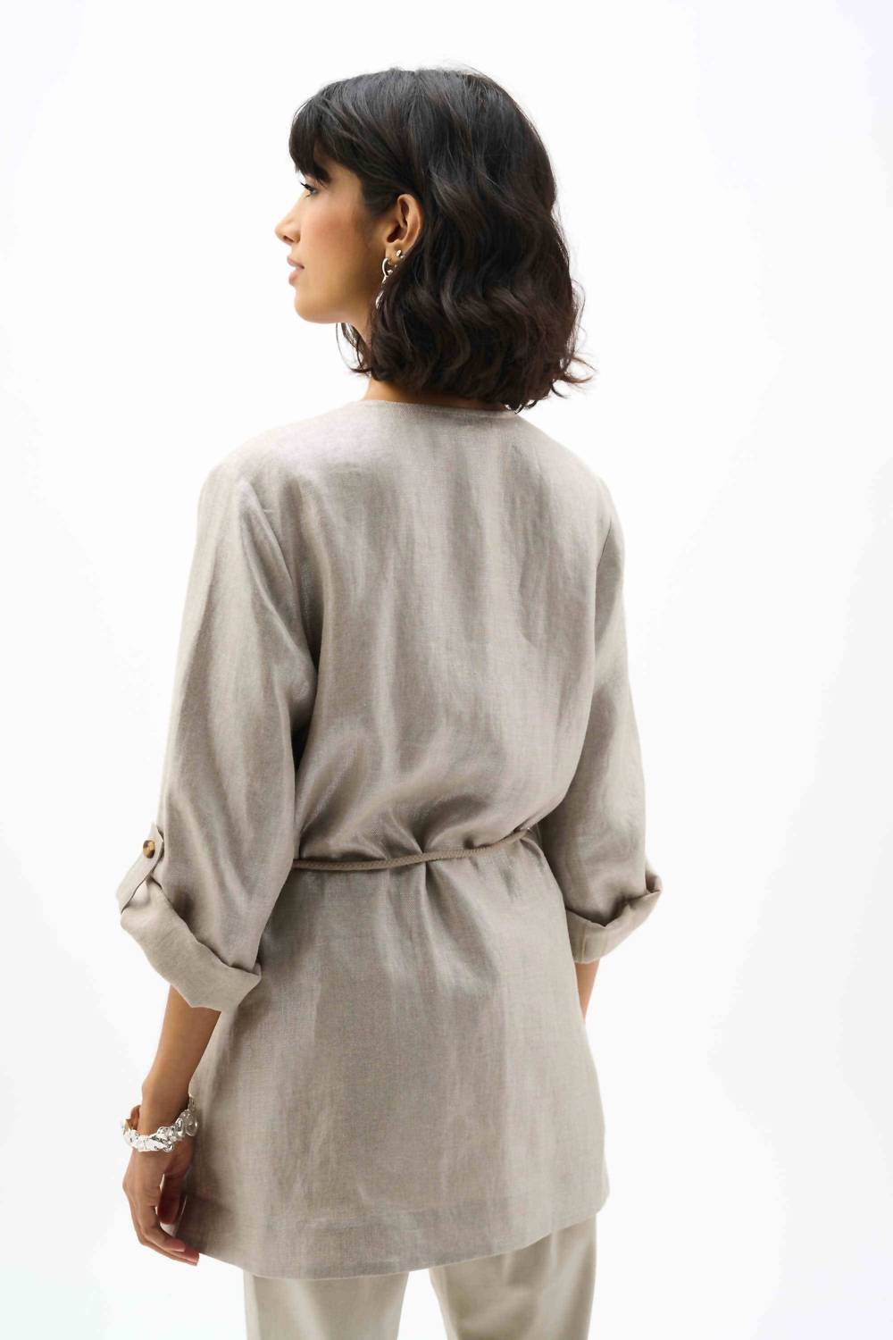 Joseph Ribkoff - Foiled Linen Jacket