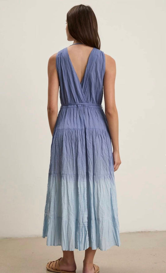Velvet By Graham & Spencer - Marilyn Dip Dye Crinkle Voile Dress