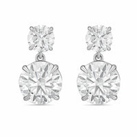Diana M Jewels - Women's Round Lab-Grown Diamond Stud Earrings (15.00 Ct TCW) - Grand