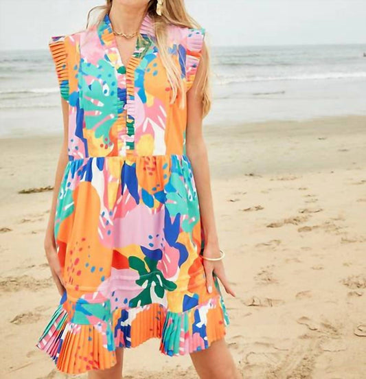 Joy Joy - Fantasia print dress