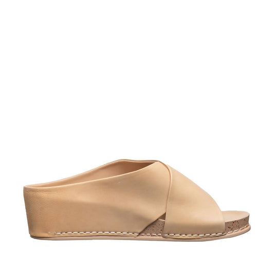 Antelope - Women's Santina Cross Strap Cork Wedge Mules
