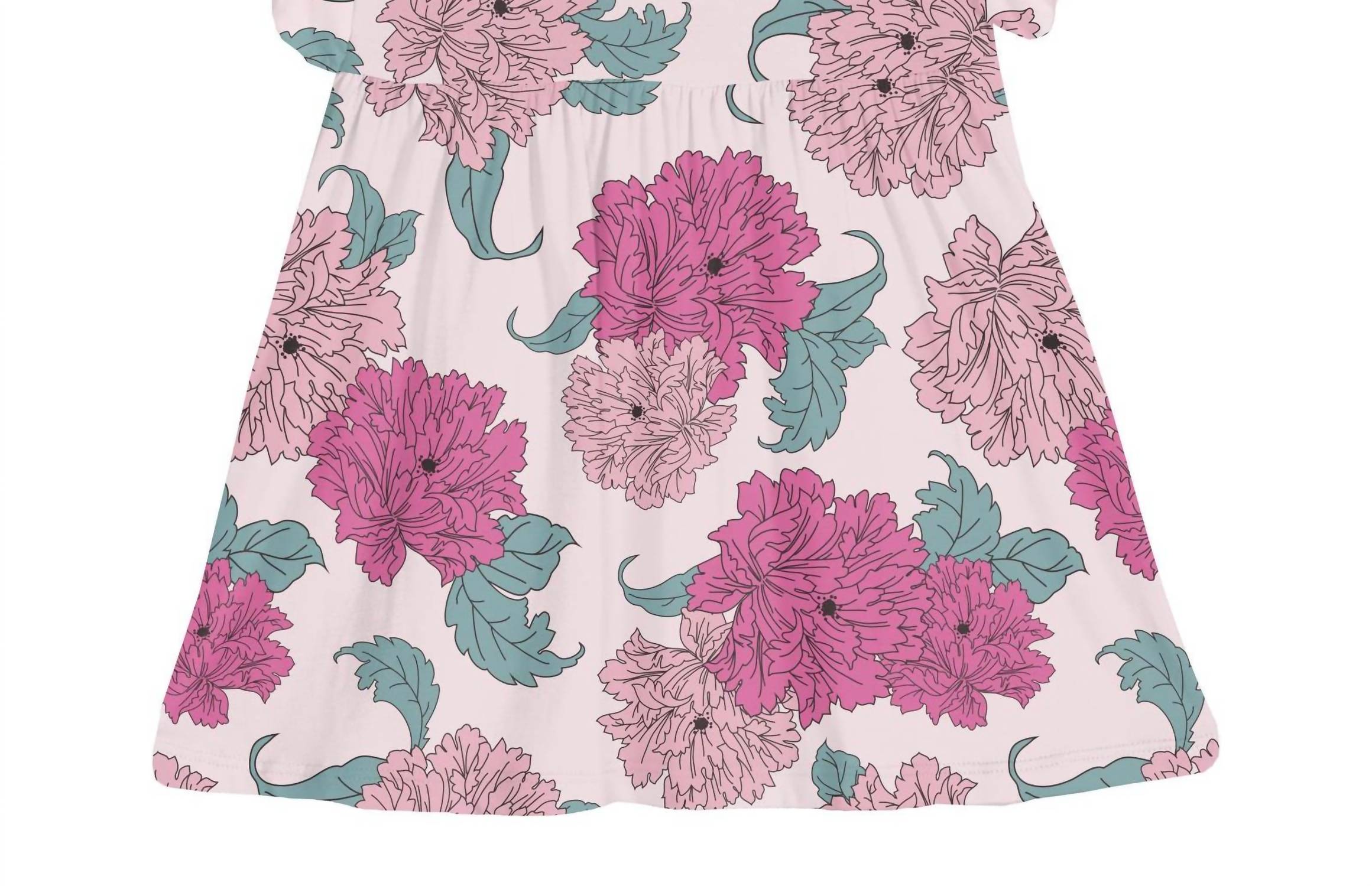 Kickee - Kid's Short Sleeve Lola Swing Dress