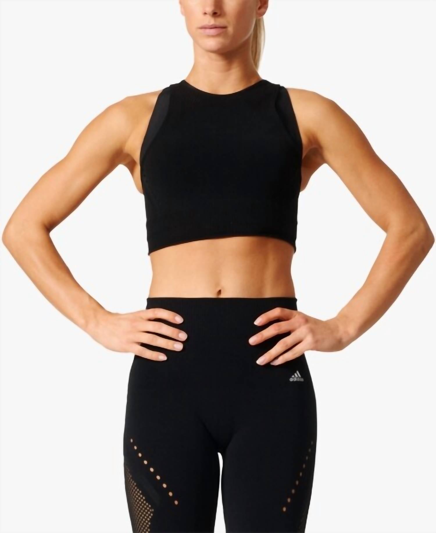 Adidas - Training Warpknit Crop Tee