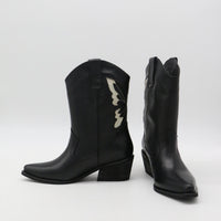 Stivali New York - Women's Woodstock Cutout Cowboy Boots