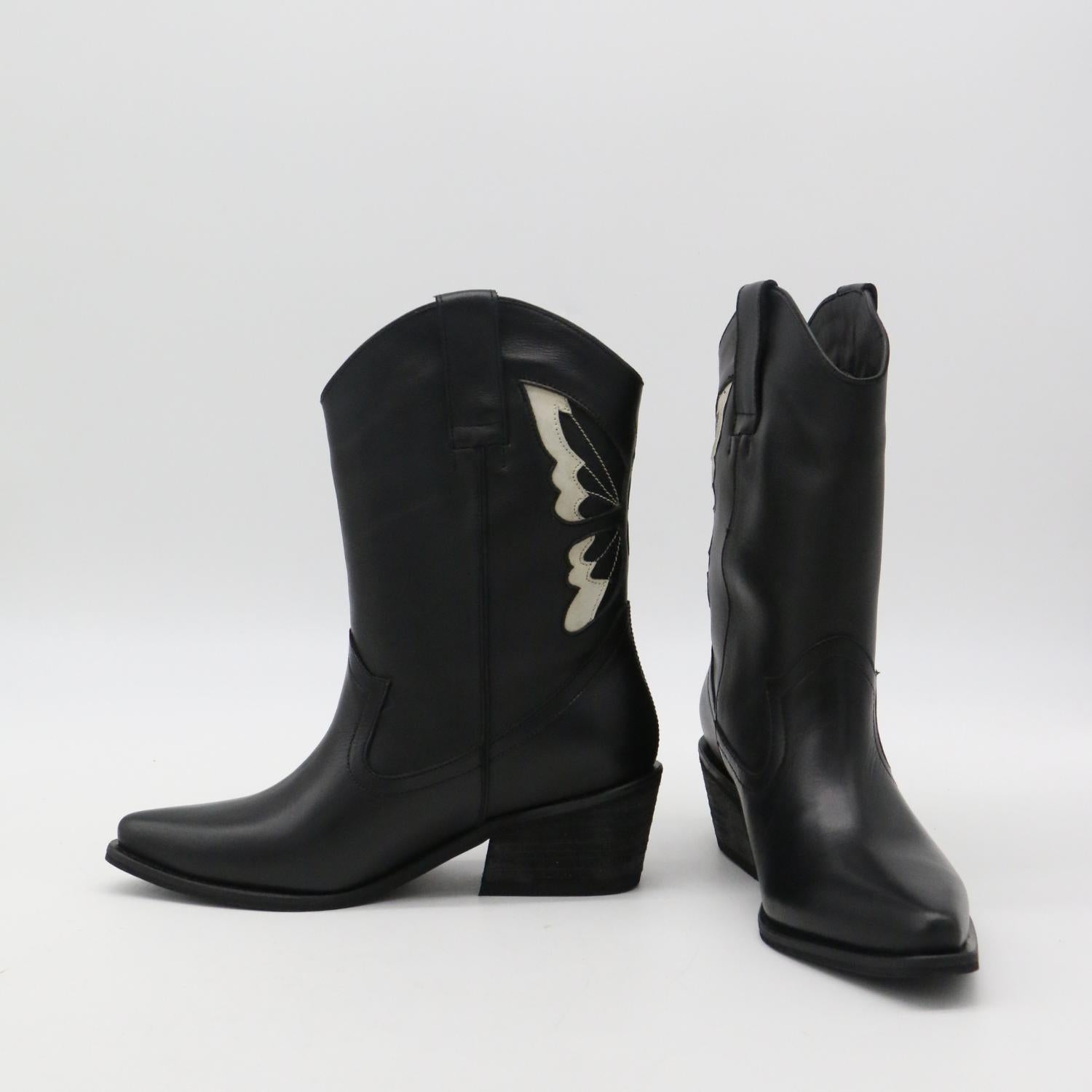 Stivali New York - Women's Woodstock Cutout Cowboy Boots