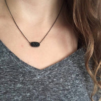 Wholesale Accessory Market - Women's Druzy Necklace & Earring Set