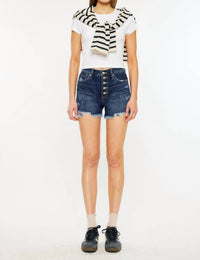 Kancan - Lorna Ultra High Rise Mom Shorts