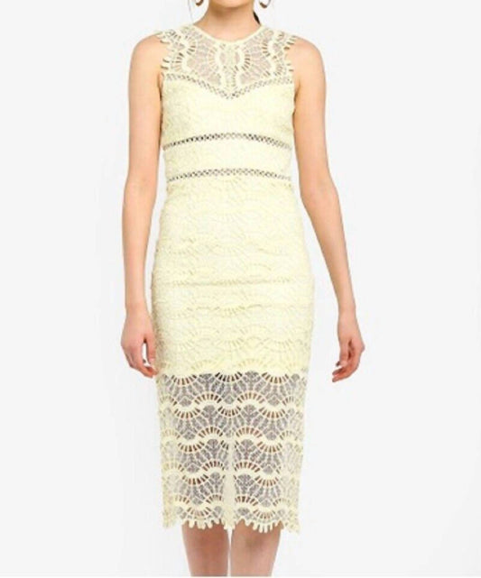 Bardot - Mariano Lace Sleeveless Halter Cocktail Dress