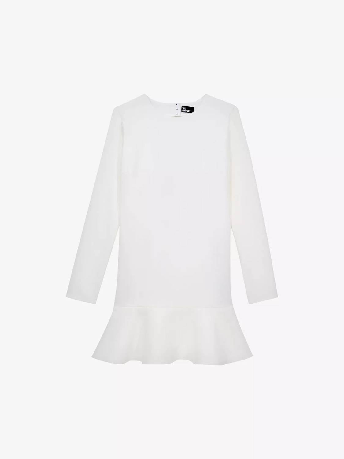 The Kooples - Cutout Mini Peplum Dress