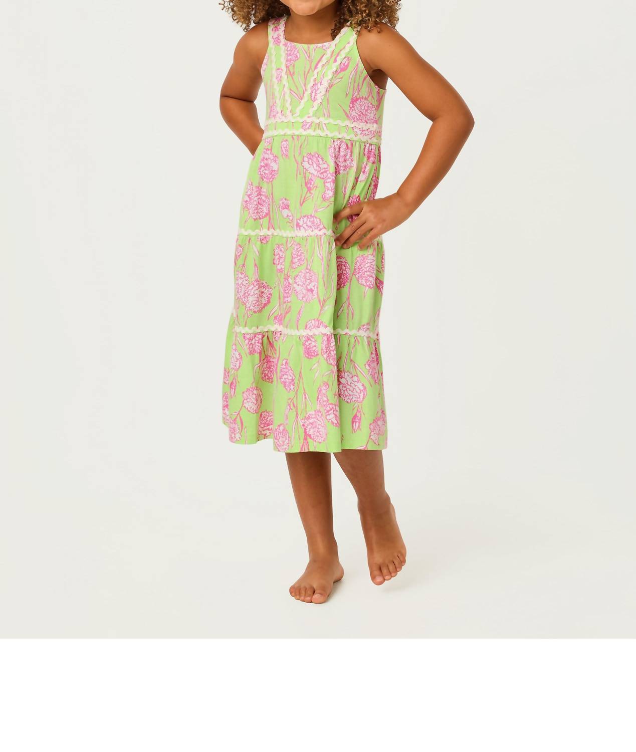 Lilly Pulitzer - Kid's Mini Pollie Midi Dress