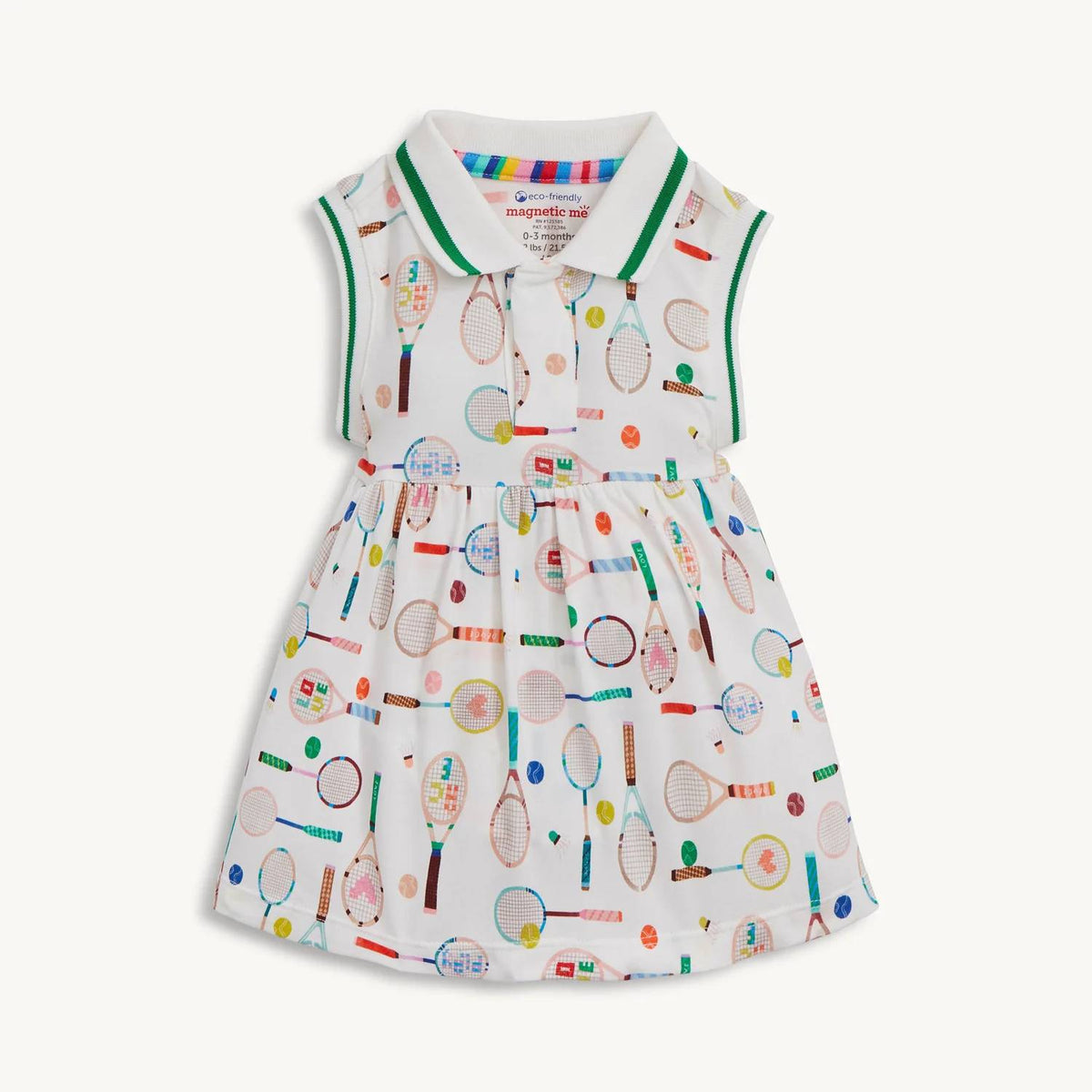 Magnetic Me - Girl's Magnetic Bodysuit Collar Dress
