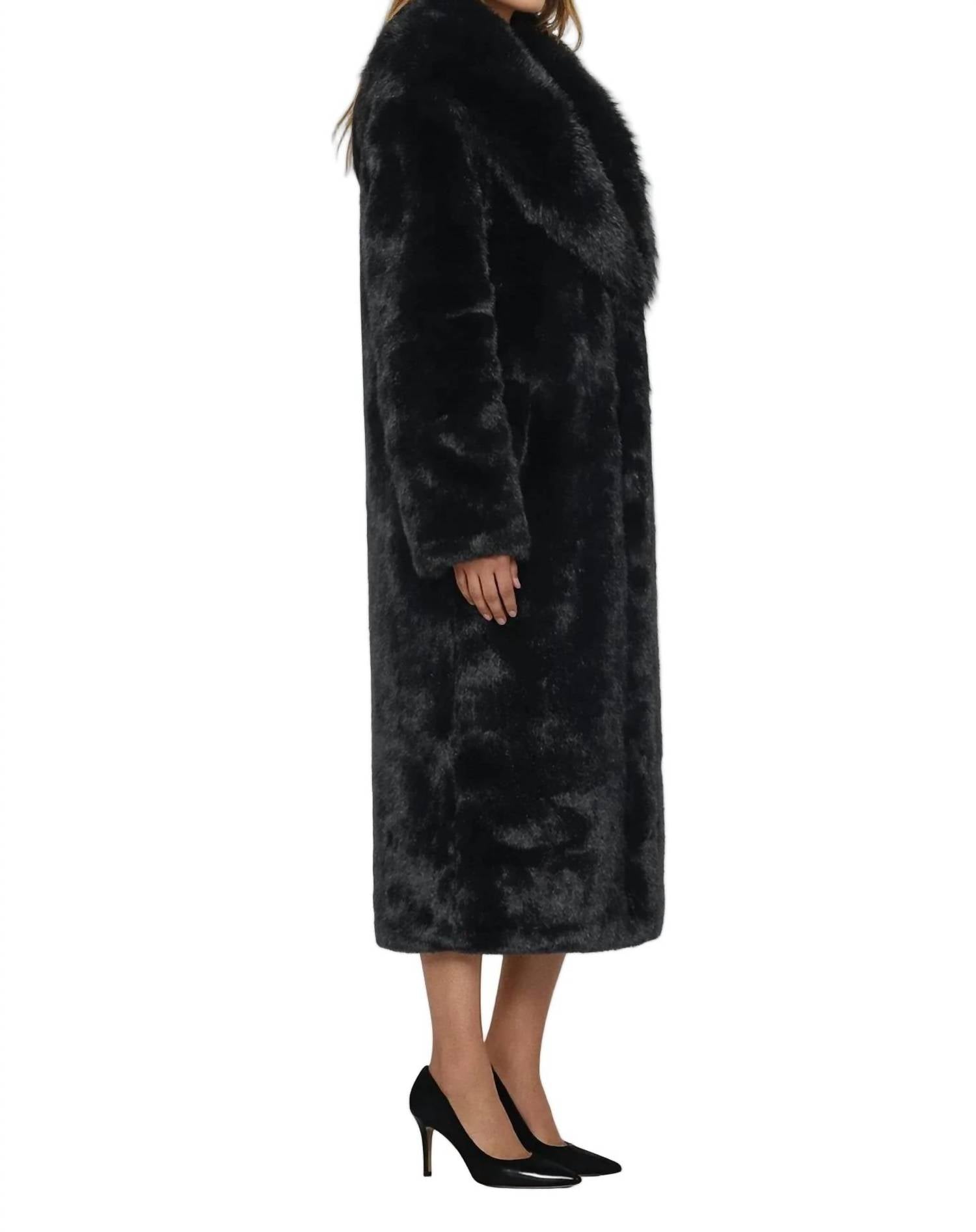 Dustella - Nona Lux Fur Maxi Coat