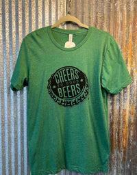 The Minted Olive - Men's Cheers To Good Beers Tee