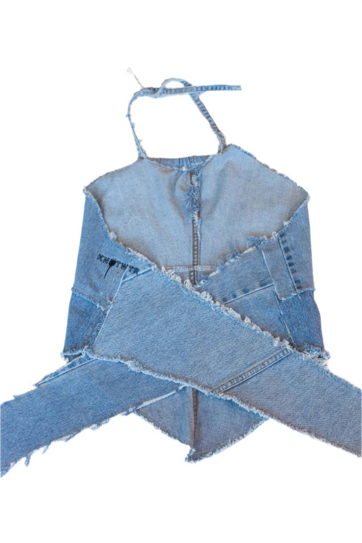 Knotwtr - Women's Denim Square Top