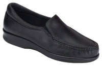 SAS Women's Twin Slip On Loafer in black 2 - women's flats