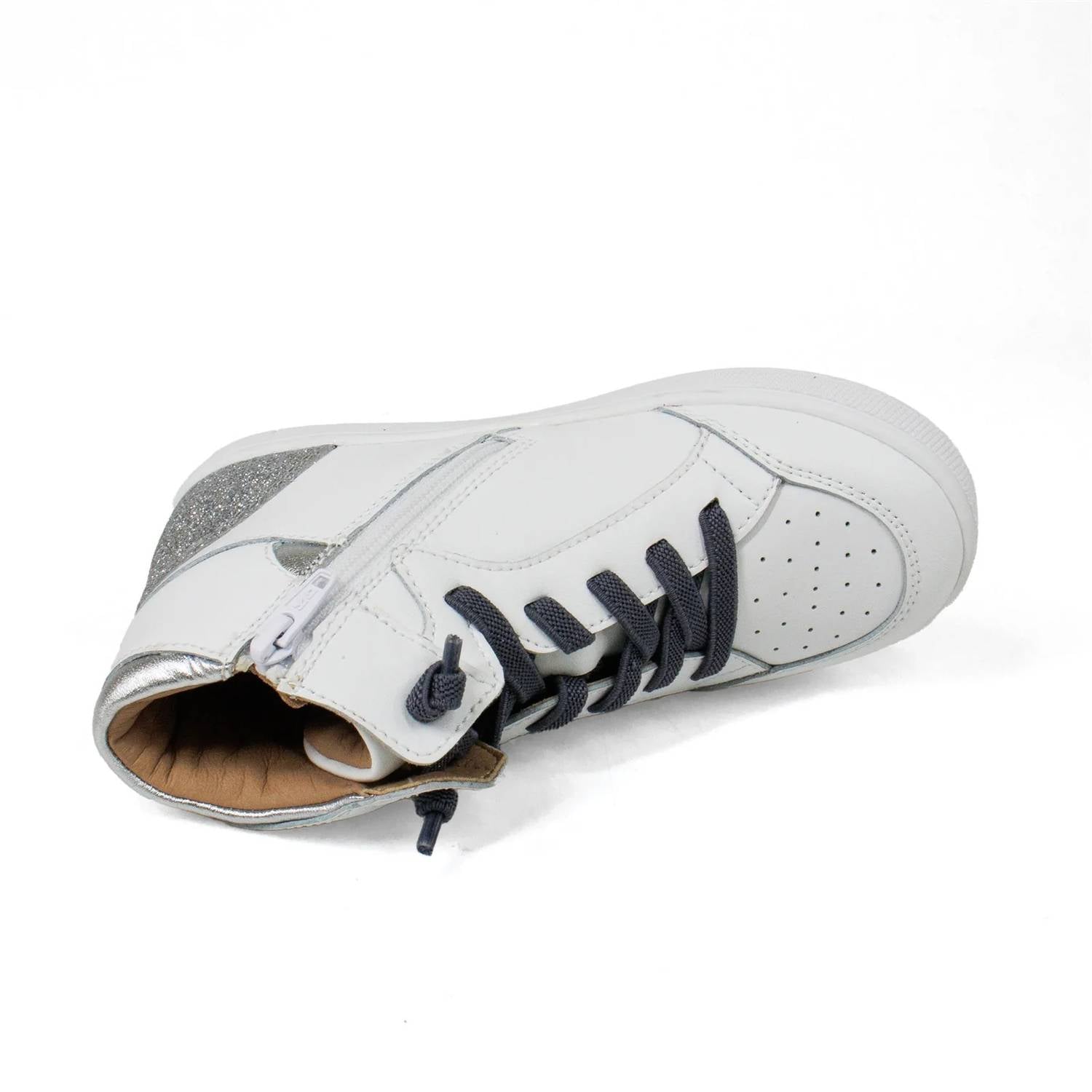 Oldsoles - Girl's Starling High Top Leather Sneaker