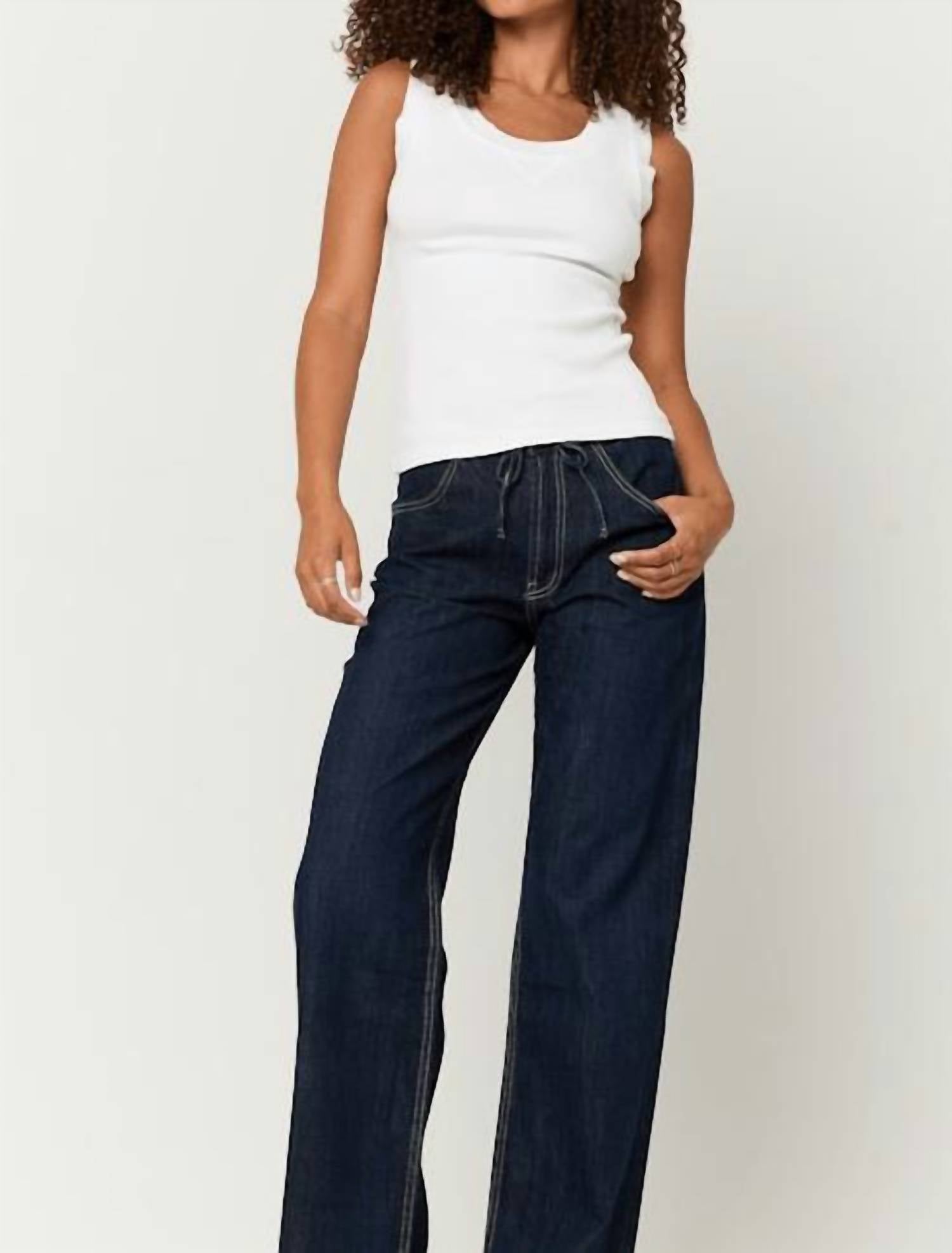 Project Social T - Salgado Rib Ringer Tank Top